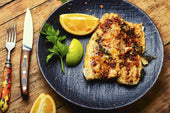 Grilled Tilapia with Lemon-Pepper Butter