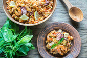 Seafood Paella with Savory Rub