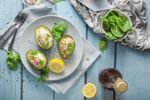 Shrimp and Dill Stuffed Avocados