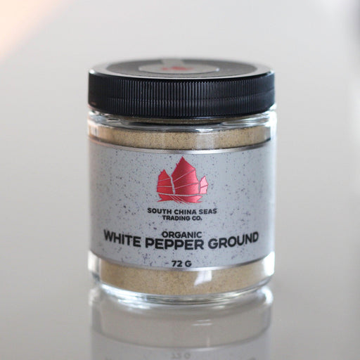 White Pepper, Organic, Ground South China Seas - South China Seas Trading Co.