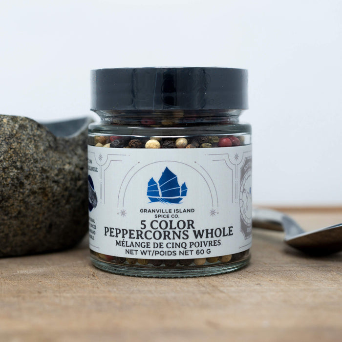Peppercorns, 5 Color Granville Island Spice Co. - South China Seas Trading Co.