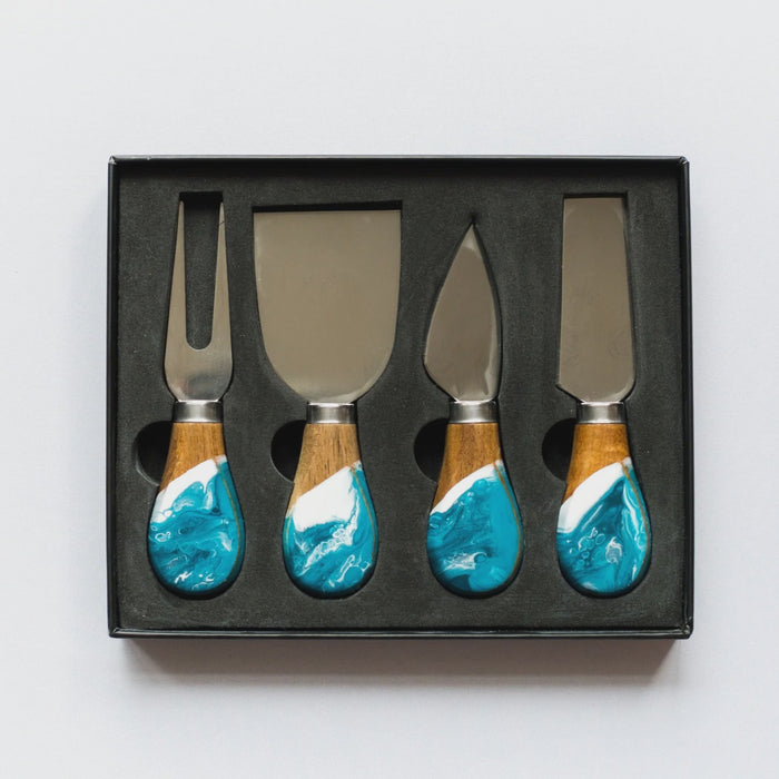 Resin Coated Cheese Knife Set