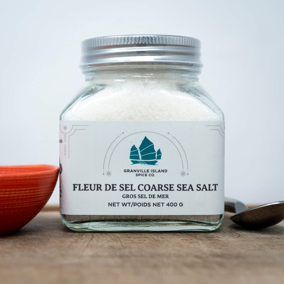 Fleur De Sel Coarse Sea Salt | Granville Island Spice Co., Vancouver