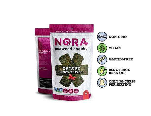 Seaweed Snacks, Crispy Spicy