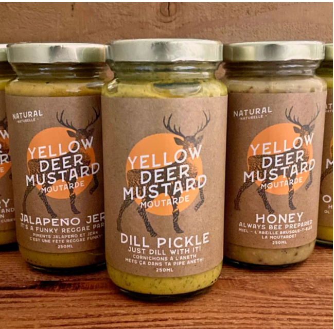 Yellow Deer Dill Pickle Mustard