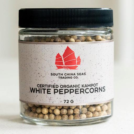 Kampot White Peppercorns - Organic South China Seas - South China Seas Trading Co.